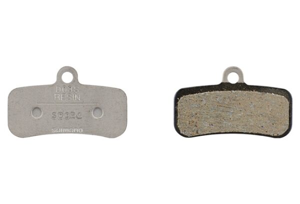 Plaquettes Frein Résine Shimano D03S-RX Ressort/Vis incl. 1 Paire