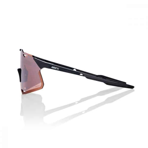 Lunettes 100% Hypercraft Noir brillant / Argent