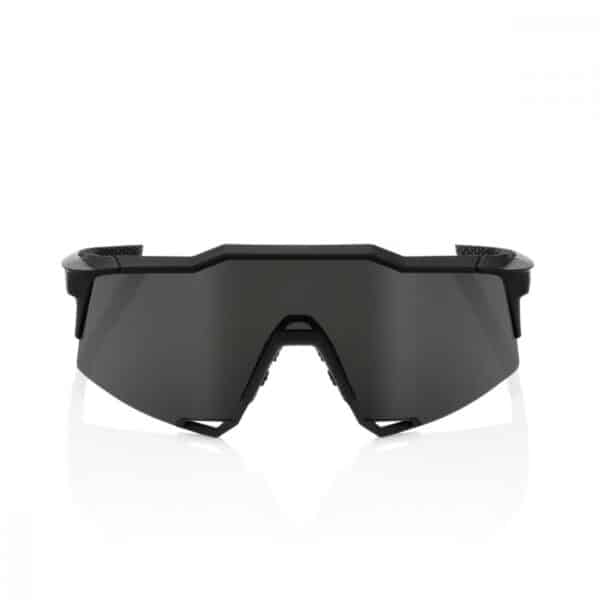 Lunettes 100% Speedcraft Soft Tact Black / Smoke Lens