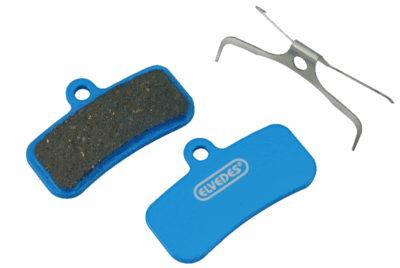 paire de plaquettes elvedes de frein organic pour shimano br m9000, br m9020, br m987, br m