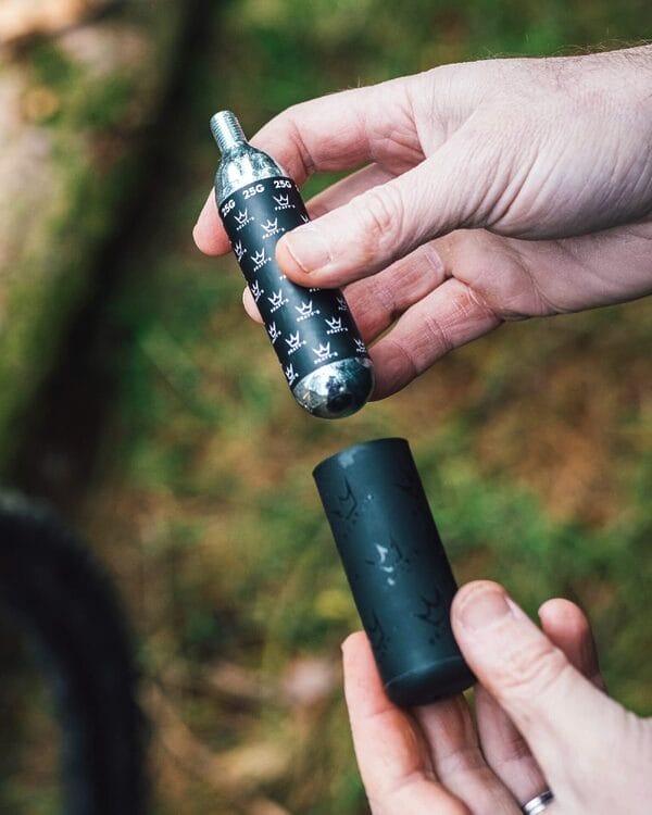 cartouches co2 peaty's holeshot recharge (x5) route / gravel (16g)