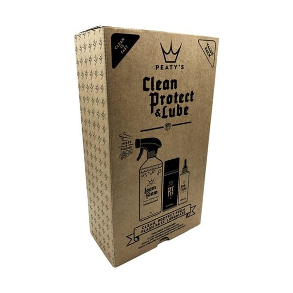 kit clean peaty's protect lube : loam foam 1l, spray pt17, link lube