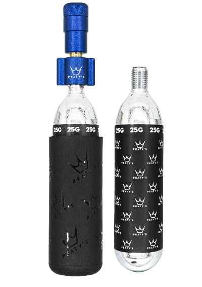 pompe / gonfleur co2 holeshot peaty's mtb (25g)