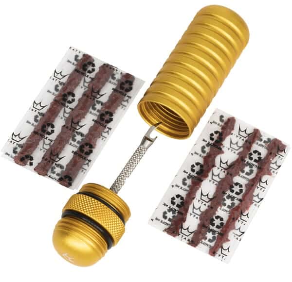 kit de réparation tubleless/insert meches peaty's holeshot