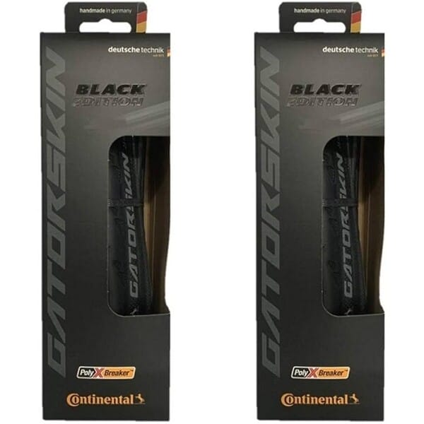 pneu route continental gatorskin black edition (tringles souples)