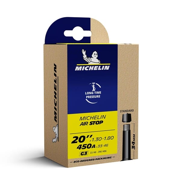 michelin caa airstop g3 33/46x390/406 standard 34mm