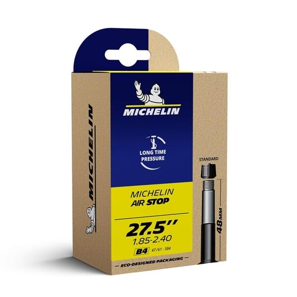chambre vtt michelin caa airstop b4 27.5 x 1.9 2.5 std 34mm