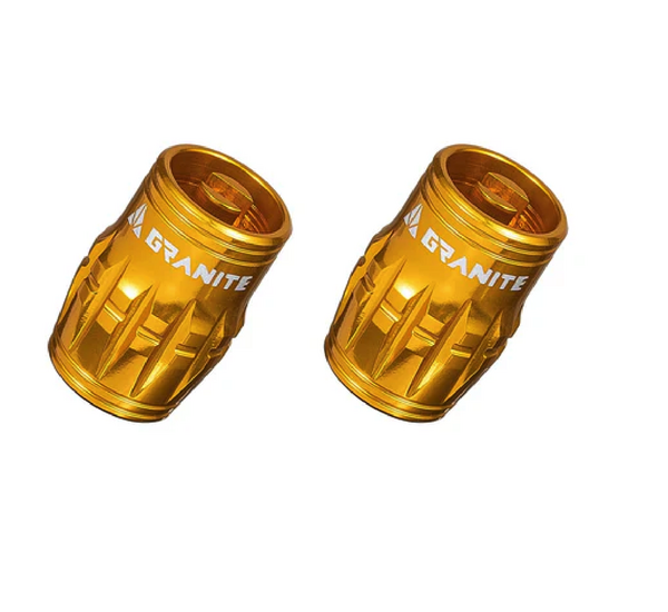 capuchons de valves cnc schrader/demonte obus juicy nipples x2