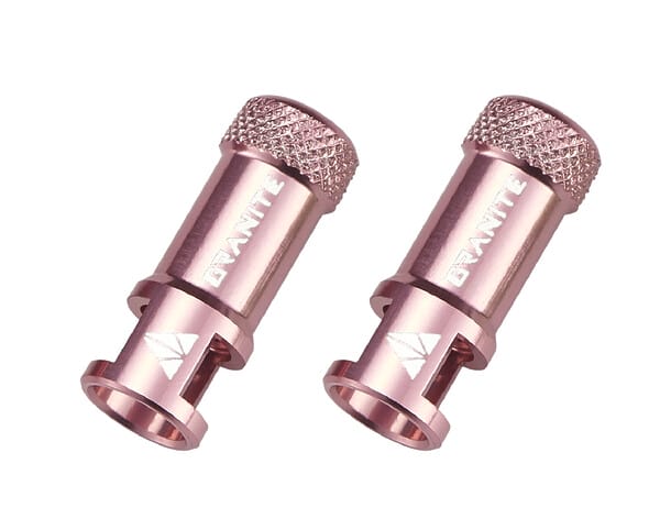 paire de bouchons démonte obus granite design juicy nipple presta