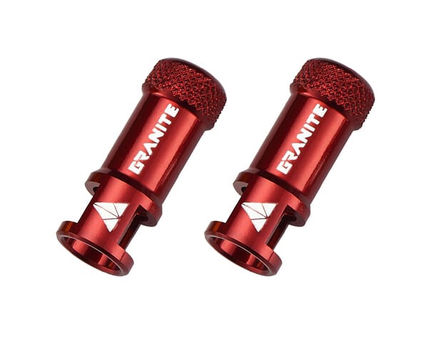 paire de bouchons démonte obus granite design juicy nipple presta