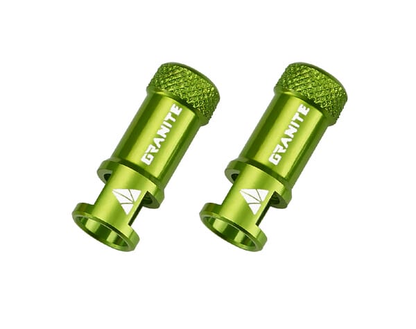 paire de bouchons démonte obus granite design juicy nipple presta