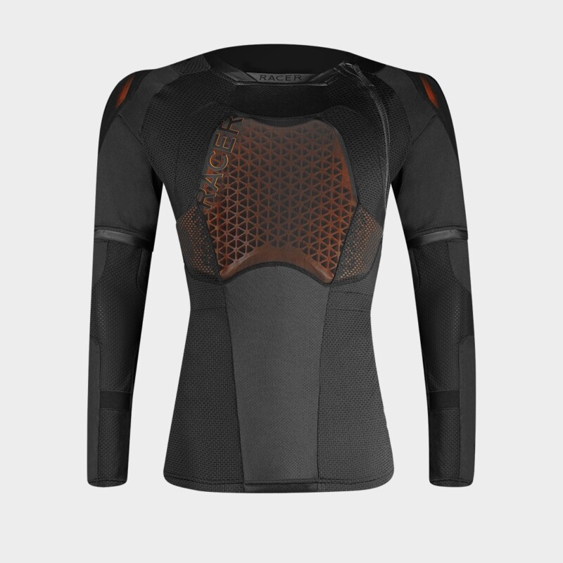racer alpha top 2 – gilet de protection vtt homme d3o